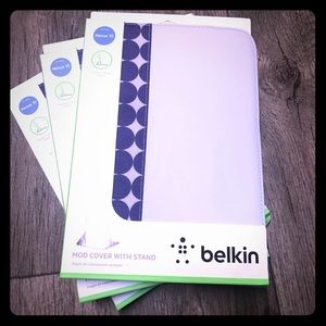 Belkin Nexus 10 Mod Cover Case Stand Tablet Folio Purple Pattern New in Package